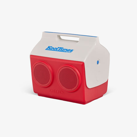 Angle View | KoolTunes®::Red Star::Up to 10 hours of playtime